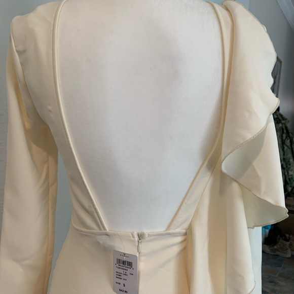 Windsor Ivory Open Back Dress - Picture 5 of 6